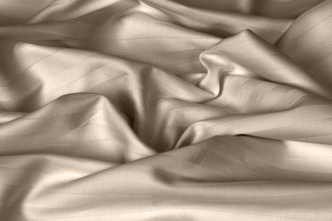 Poszewka adamaszkowa 40x40 beżowa 16 jednobarwna paski 1cm Matex