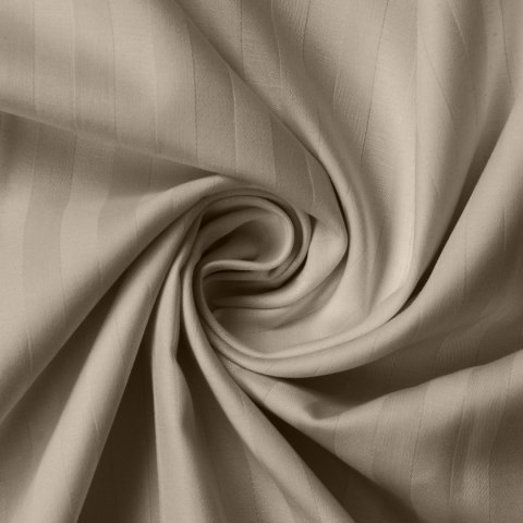 Poszewka adamaszkowa 40x40 beżowa 16 jednobarwna paski 1cm Matex