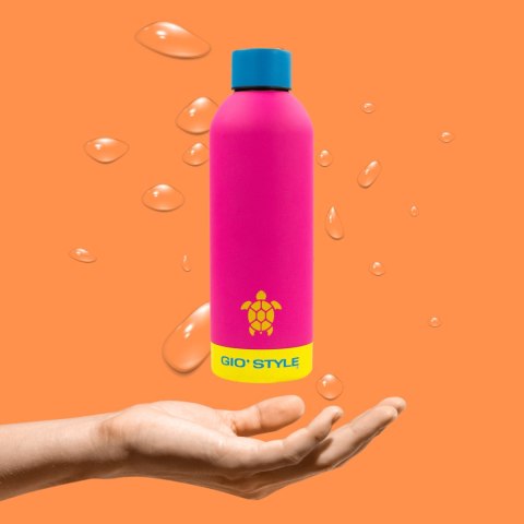 Butelka termiczna 0,5L Kamai Gio Style, stal nierdzewna, różowa