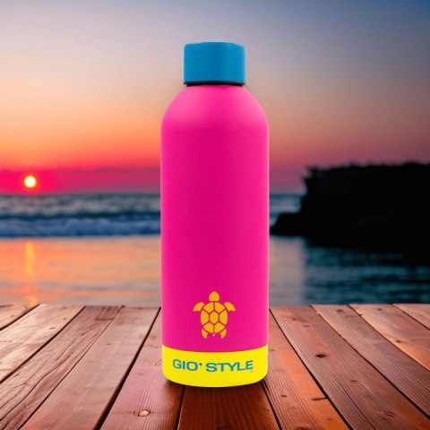 Butelka termiczna 0,5L Kamai Gio Style, stal nierdzewna, różowa
