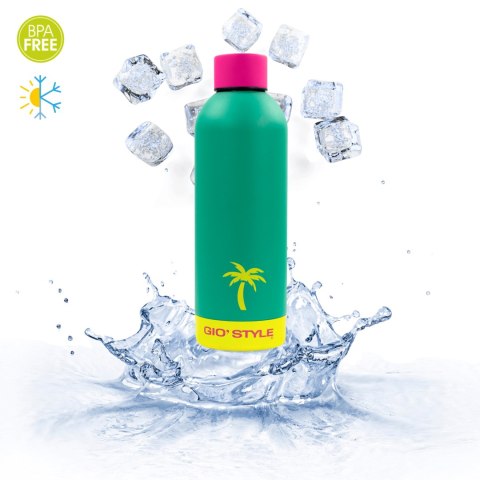 Butelka termiczna 0,5L Kamai Gio Style, stal nierdzewna, zielona