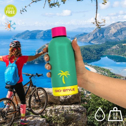 Butelka termiczna 0,5L Kamai Gio Style, stal nierdzewna, zielona