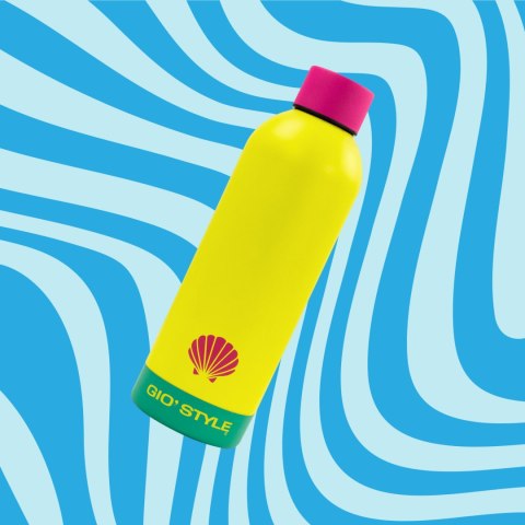 Butelka termiczna 0,5L Kamai Gio Style, stal nierdzewna, żółta