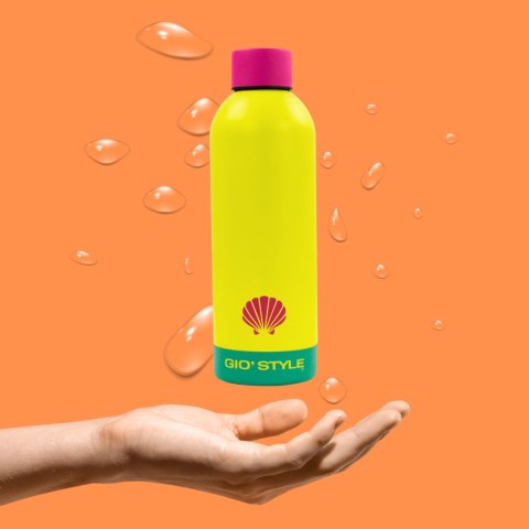 Butelka termiczna 0,5L Kamai Gio Style, stal nierdzewna, żółta