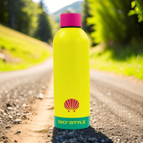 Butelka termiczna 0,5L Kamai Gio Style, stal nierdzewna, żółta