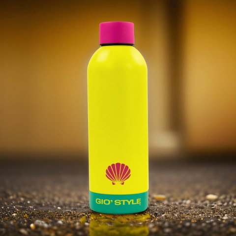Butelka termiczna 0,5L Kamai Gio Style, stal nierdzewna, żółta