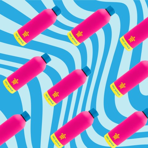 Butelka termiczna 0,75L Kamai Gio Style, stal nierdzewna, różowa