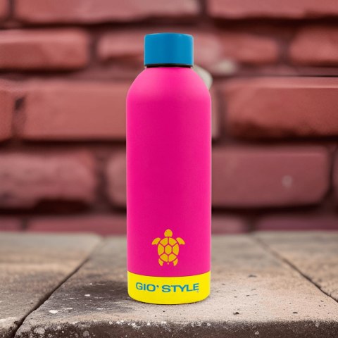 Butelka termiczna 0,75L Kamai Gio Style, stal nierdzewna, różowa