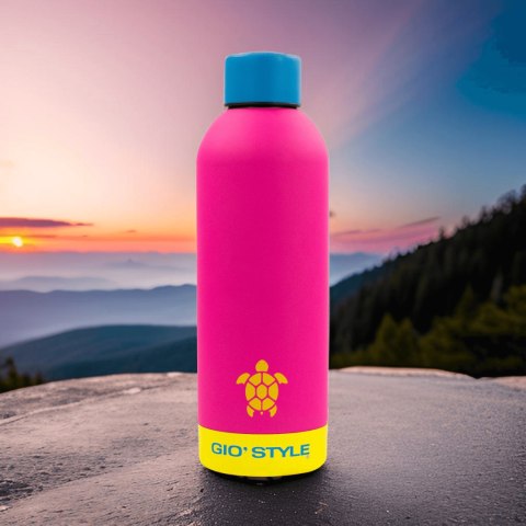Butelka termiczna 0,75L Kamai Gio Style, stal nierdzewna, różowa
