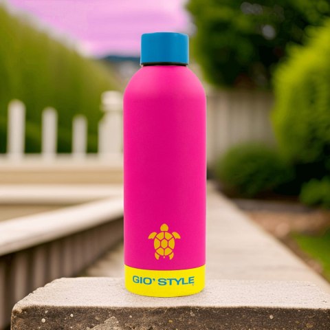 Butelka termiczna 0,75L Kamai Gio Style, stal nierdzewna, różowa