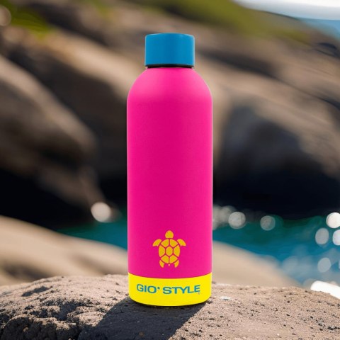 Butelka termiczna 0,75L Kamai Gio Style, stal nierdzewna, różowa