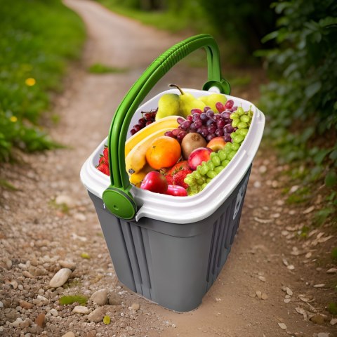 Lodówka turystyczna pasywna ICEBERG 32L na wkłady SZARA