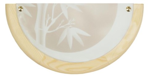 Bamboo plafon 0,5 drewno standard 1x60 w E27 sosna