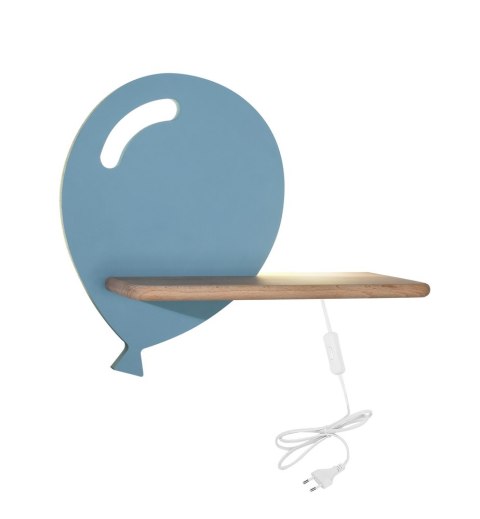 Balloon lampa kinkiet 4W LED 4000K z ot iq kids z prze niebieski