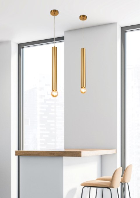 Austin lampa wisząca 1x40W E27 złoty