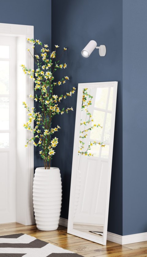 Colly lampa kinkiet biały 1x15W GU10 klosz biały