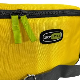 Torba lunchowa Kamai Gio Style na ramię, żółta, pojemność7L