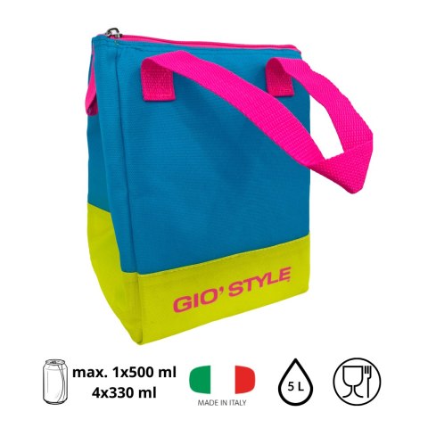 Torba lunchowa Kamai Gio Style, w kolorze błękitnym, pojemność 5L