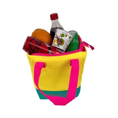 Torba lunchowa Kamai Gio Style, w kolorze żółtym, pojemność 5L