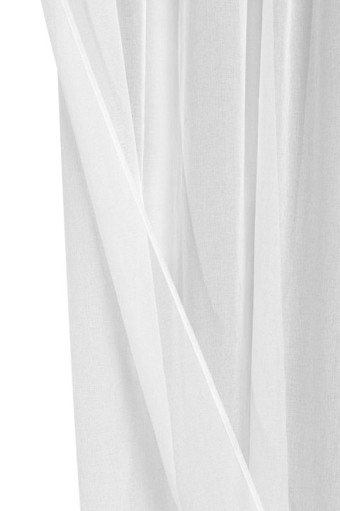 Firana 140x270 Luna biała gotowa na taśmie I23