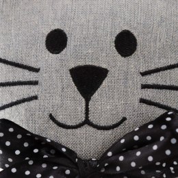 Stoper do drzwi Kot Alex szary 25 cm