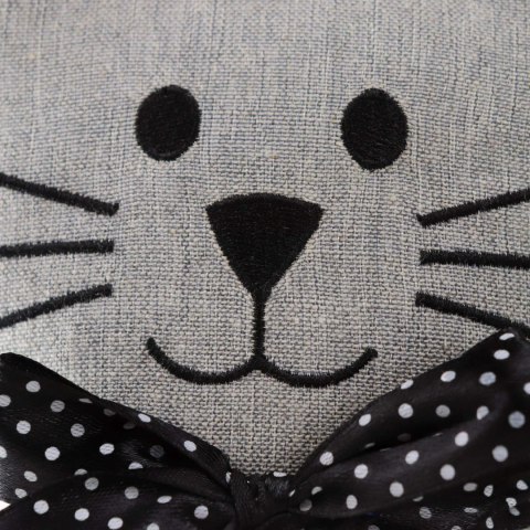 Stoper do drzwi Kot Alex szary 25 cm