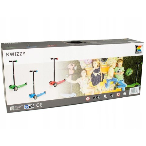 HULAJNOGA 3 KOŁOWA BALANSOWA KETTLER KWIZZY NIEBIESKA
