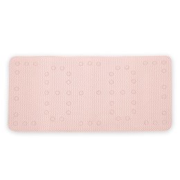 Mata do wanny Harry 43x91 extra long antypoślizgowa różowa PETITE&MARS