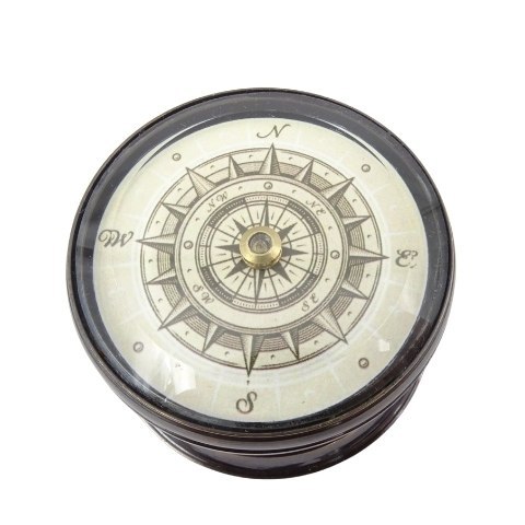 Busola mosiężna z pływającą tarczą NC1609