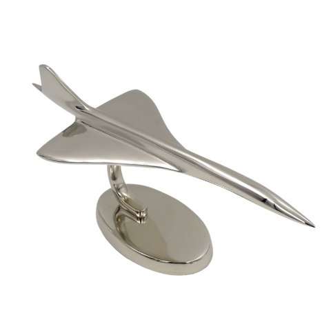Metalowy model samolotu Concorde - ikona lotnictwa - CON