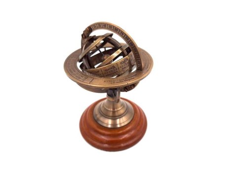 Mosiężne astrolabium - Wysokość 13,5 cm - NI351