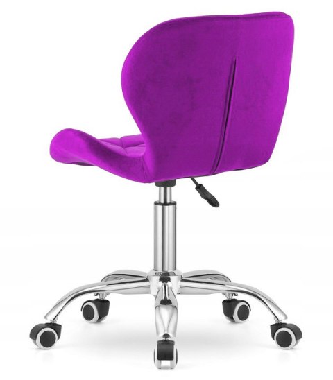Krzesło obrotowe VASTO OFFICE VELVET PURPLE