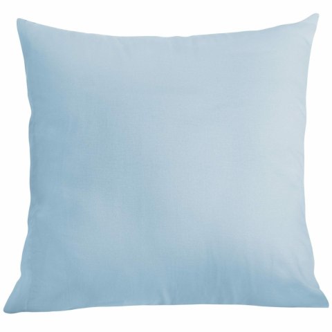 Poszewka bawełniana 70x90 błękitna 10 jednobarwna