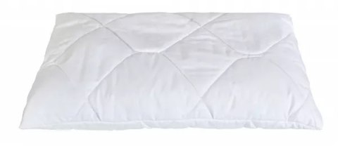 Poduszka antyalergiczna 40x60 Junior Moons & Stars wzór w gwiazdki i księżyce 100 % mikrofibra biała Inter Widex