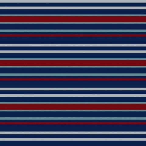 Piżama męska 792 granatowa bordowa paski M krótka bawełniana