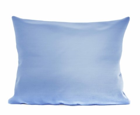Poszewka bawełniana 70x90 niebieska 11 jednobarwna