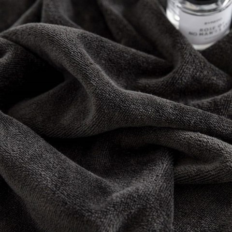 Ręcznik szybkoschnący 80x180 Active czarny z mikrofibry 380g/m2