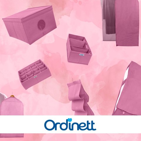 BLOSSOM Wiszący organizer do szafy 4 przegrody 33x33x82cm