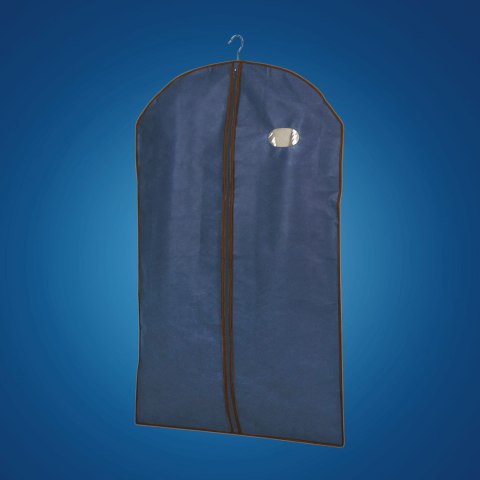 BLUE niebieski organizer na płaszcz 65x100cm