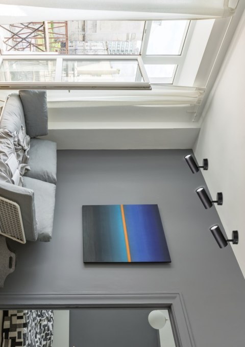 Colly lampa kinkiet czarny 1x15W GU10 klosz czarny