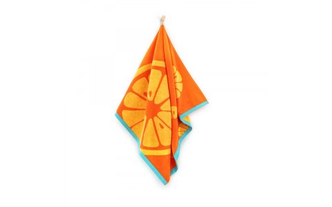 Ręcznik plażowy 100x160 Orange pomarańcza Zwoltex 23