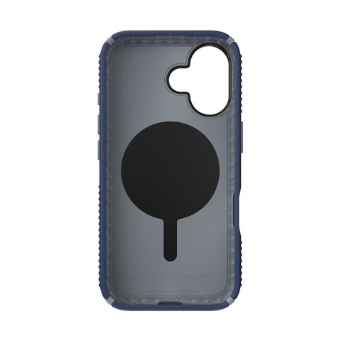 Speck Presidio2 Grip ClickLock & MagSafe - Etui iPhone 16 (Coastal Blue / Dust Grey / White)