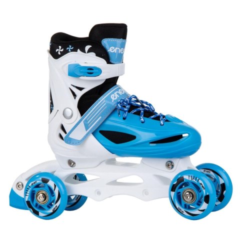 ŁYŻWOROLKI - WROTKI - ŁYŻWY 4W1 ENERO 30-33 NIEBIESKIE