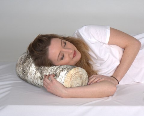 Poduszka Wałek - Brzoza Ø15x40 cm