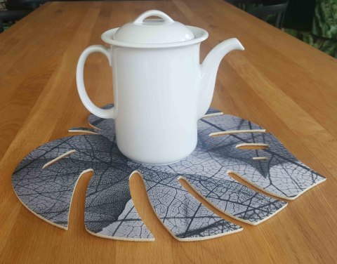 Podkładka Monstera D 40x40 cm gr. 4 mm - Fragile