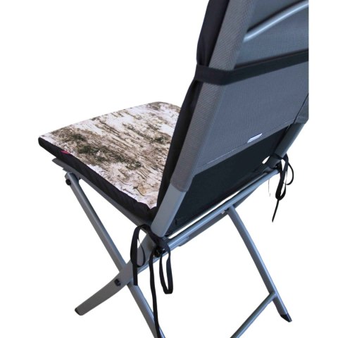 Poduszka wodoodporna na krzesło z oparciem TIP 80x40 cm Brzoza