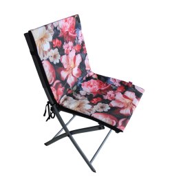 Poduszka wodoodporna na krzesło z oparciem TIP 80x40 cm Lilly