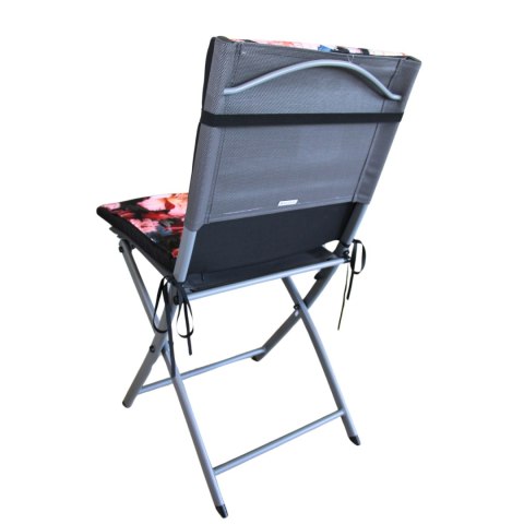 Poduszka wodoodporna na krzesło z oparciem TIP 80x40 cm Lilly