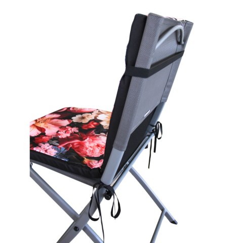 Poduszka wodoodporna na krzesło z oparciem TIP 80x40 cm Lilly