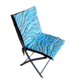 Poduszka wodoodporna na krzesło z oparciem TIP 80x40 cm Mosaic